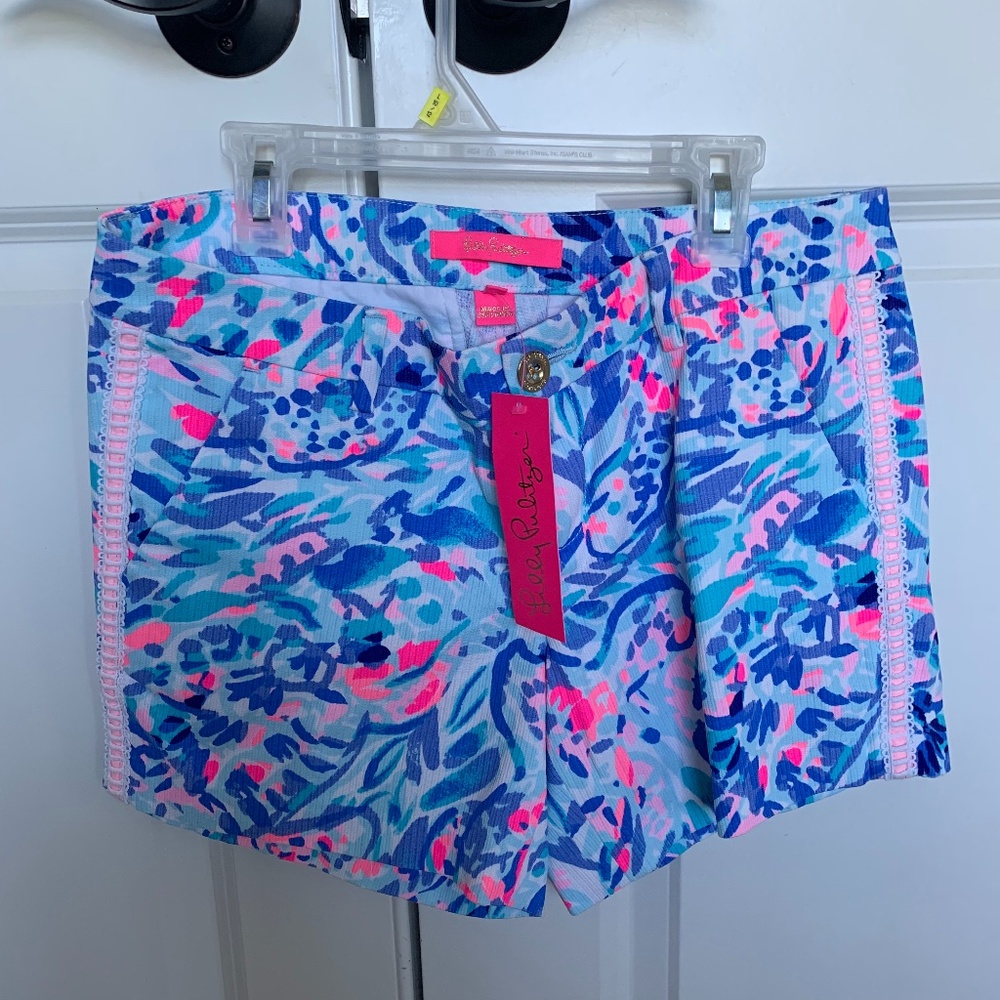 Lilly Pulitzer Callahan Shorts with Lace NWT